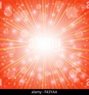 Sole luci Foto Stock