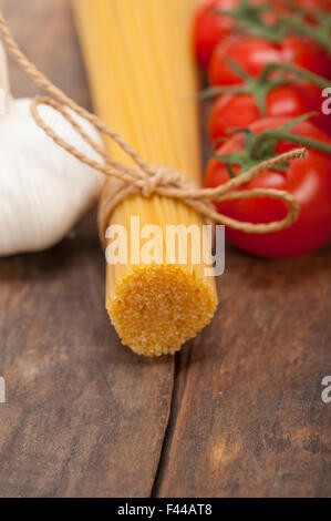 Base di italiano ingredienti per la pasta Foto Stock