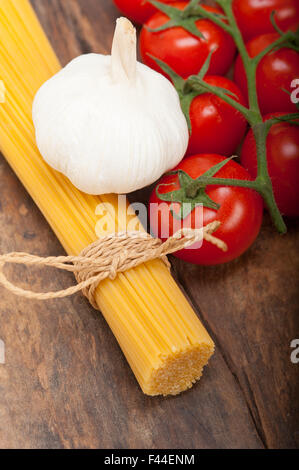 Base di italiano ingredienti per la pasta Foto Stock