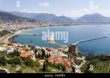 Baia di Alanya Foto Stock