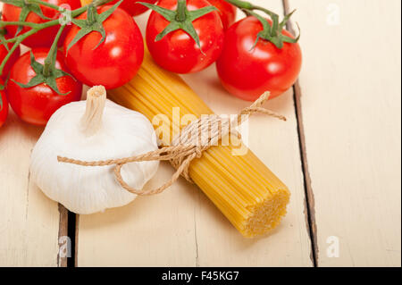 Base di italiano ingredienti per la pasta Foto Stock