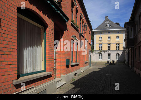 Propstei in der Propsteistrasse, ehemals Amtshaus der Suechtelner Schultheissen in Viersen-Suechteln, Niederrhein, Renania settentrionale-Vestfalia Foto Stock