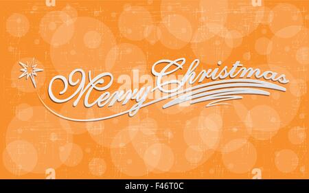 Buon Natale scritta a mano della scheda Messaggi di saluto. La calligrafia fatti a mano. Illustrazione Vettoriale Illustrazione Vettoriale