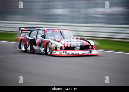 Ford Capri Zakspeed, anno di fabbricazione 1980, tedesco Racing Championship 1972-1981, AvD Oldtimer Grand Prix 2015 Nürburgring Foto Stock