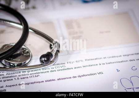 CARDIOLOGIA Foto Stock