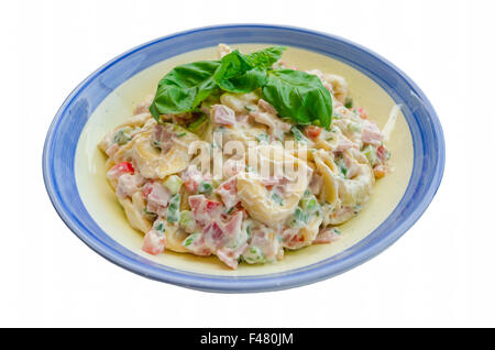 Insalata di tortellini Foto Stock