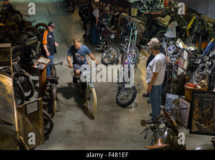 Ruote attraverso il tempo museum di Maggie Valley NC Foto Stock