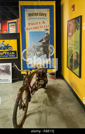 Ruote attraverso il tempo museum di Maggie Valley NC Foto Stock