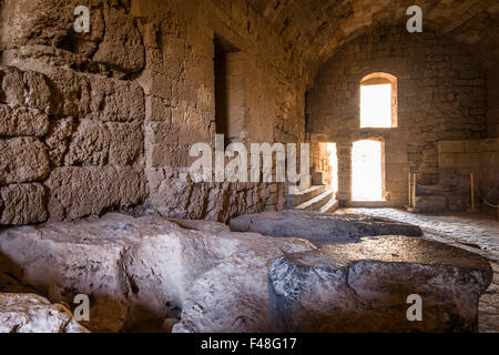 Acropoli di Lindos Foto Stock