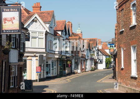 Wargrave High Street, Wargrave, Berkshire, Inghilterra, Regno Unito Foto Stock