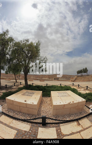 La tomba del fondatore di Israele Foto Stock