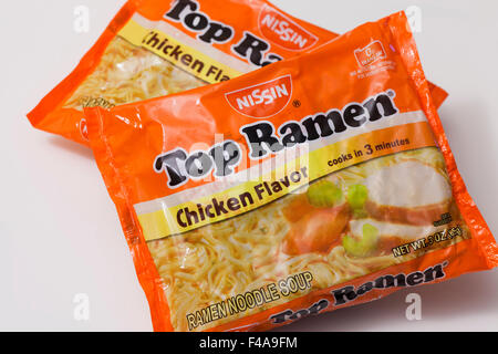 Top Ramen package - USA Foto Stock