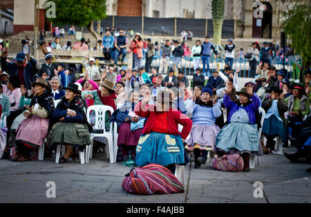 Massa in Huancavelica, Ande del Perù Foto Stock