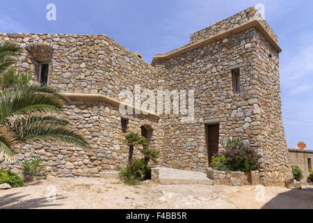 Algajola (Balagne), il nord della Corsica, Francia Foto Stock
