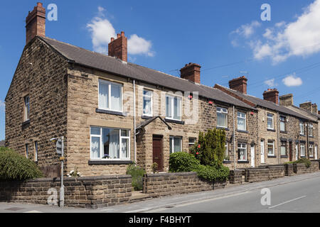 Tipica strada inglese Foto Stock