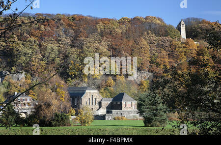 La valle della Ruhr in autunno, Witten, Germania Foto Stock