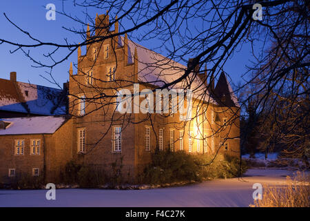 Castello Herten, Herten, Germania Foto Stock