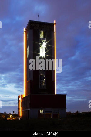 Torre di data mining Koenigsborn 3/4, Boenen, Germania Foto Stock