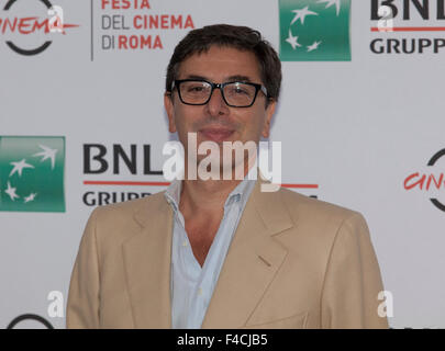 Roma, Italia. 16 ottobre, 2015. Antonio Monda, direttore artistico del decimo Roma Film Fest a una foto per il giorno di apertura. Foto Stock