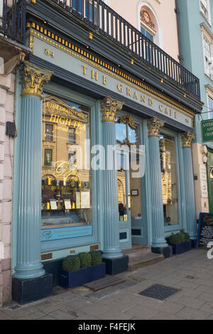 Il Grand Cafe High street Oxford Oxfordshire England Regno Unito Foto Stock