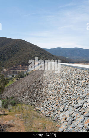 Diga Blowering, vicino Tumut, nel Nuovo Galles del Sud, Australia Foto Stock
