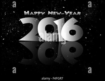 Felice anno nuovo 2016 risoluzioni Foto Stock