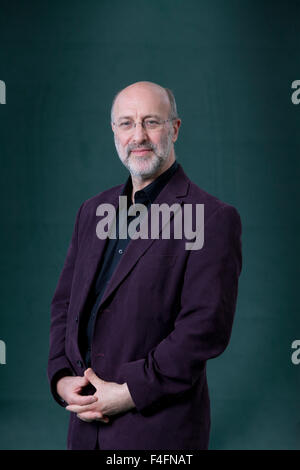 Mark Lewisohn è un autore inglese, storico e autorità sui Beatles, all'Edinburgh International Book Festival 2015. Edimburgo, Scozia. 24 Agosto 2015 Foto Stock