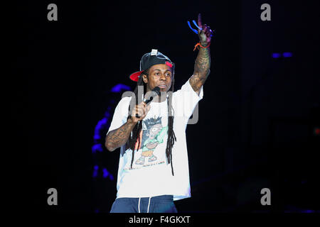 -Raleigh, NC 7/27/13 - Lil Wayne nella Carolina del Nord Foto Stock