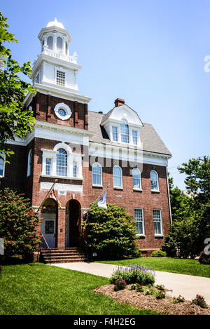 Kent County Government Center, ex Chestertown pubblico edificio scolastico, 400 High Street, Chestertown, Maryland Foto Stock