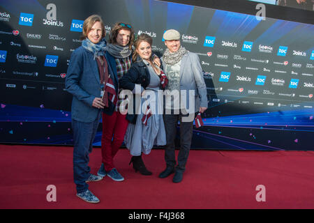 Copenhagen, Danimarca. Domenica 4 Maggio. Aarzemnieki (Lettonia) al Red Carpet Event del CES 2014. Foto Stock