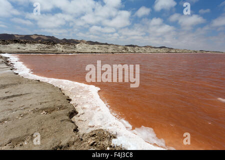 Sale minerario Minerali in Namibia nei pressi di Cape Cross Foto Stock