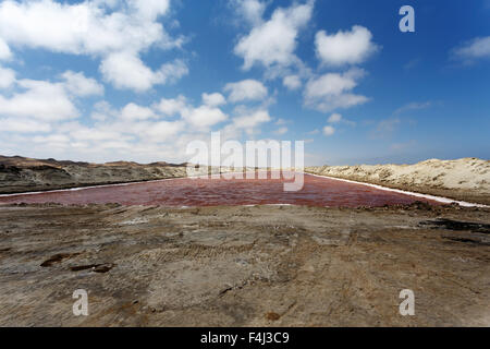 Sale minerario Minerali in Namibia nei pressi di Cape Cross Foto Stock