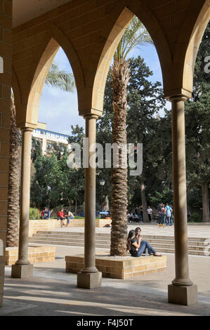 Il campus della rinomata Università americana di Beirut, Libano, Medio Oriente Foto Stock