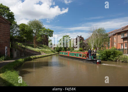 Shropshire Union Canal a Chester, Cheshire, Inghilterra, Regno Unito, Europa Foto Stock