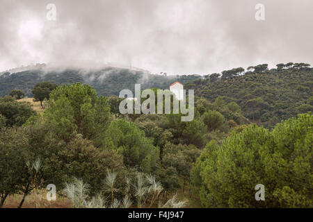 Il Trekking lungo il Rio Alberche, Spagna Foto Stock