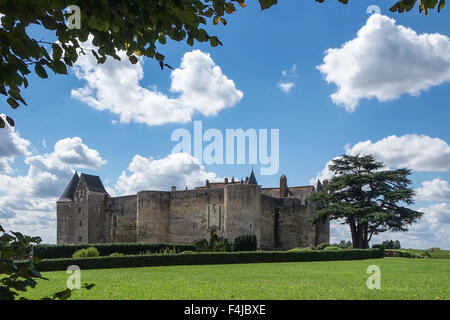 Château de Luynes, Francia. Una residenza privata con visite guidate dell'interno disponibile. Foto Stock