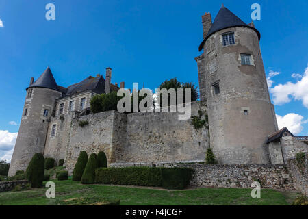 Château de Luynes, Francia. Una residenza privata con visite guidate dell'interno disponibile. Foto Stock