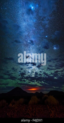 Via lattea e stelle, Namibia, Africa Foto Stock