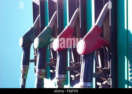 Pompa a gas ugelli Foto Stock