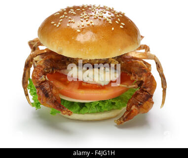 Soft Shell sandwich di granchio, sandwich spider Foto Stock