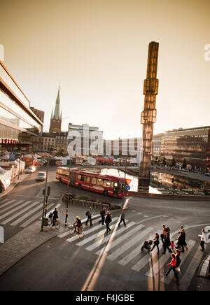 Vita di città Foto Stock