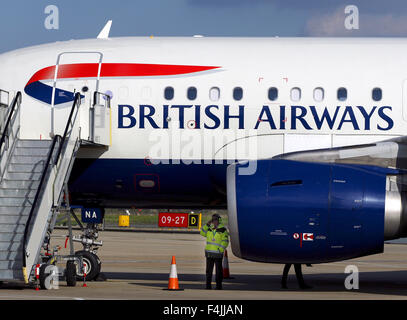 British Airways Airbus A318-100 Foto Stock