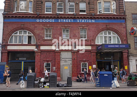 Goodge Street Stazione della Metropolitana di Londra Foto Stock