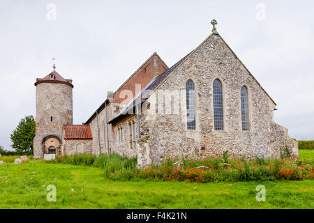 St Andrews Chiesa, poco il russamento, Norfolk, Inghilterra, Regno Unito Foto Stock