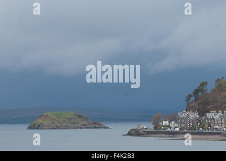 Panoramica di Oban Scozia Scotland Foto Stock