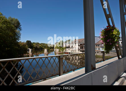 Elora Ontario Canada bella panoramica città il turismo Foto Stock