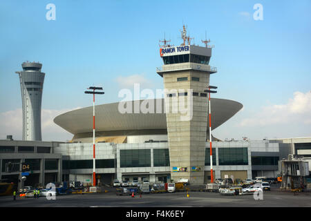 L'aeroporto di Ben Gurion, Israele Foto Stock