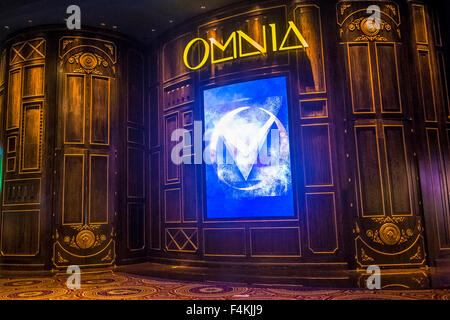 La Omnia Night club di cesari palace hotel di Las Vegas Foto Stock