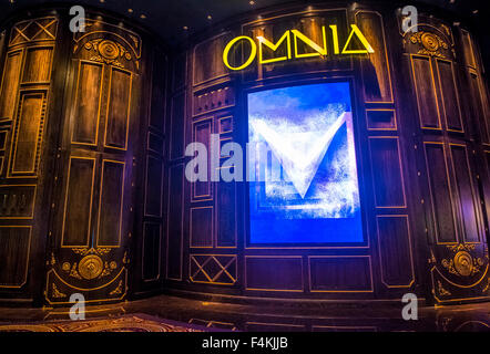 La Omnia Night club di cesari palace hotel di Las Vegas Foto Stock