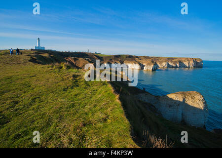 Flamborough Head, North Yorkshire, Inghilterra Foto Stock